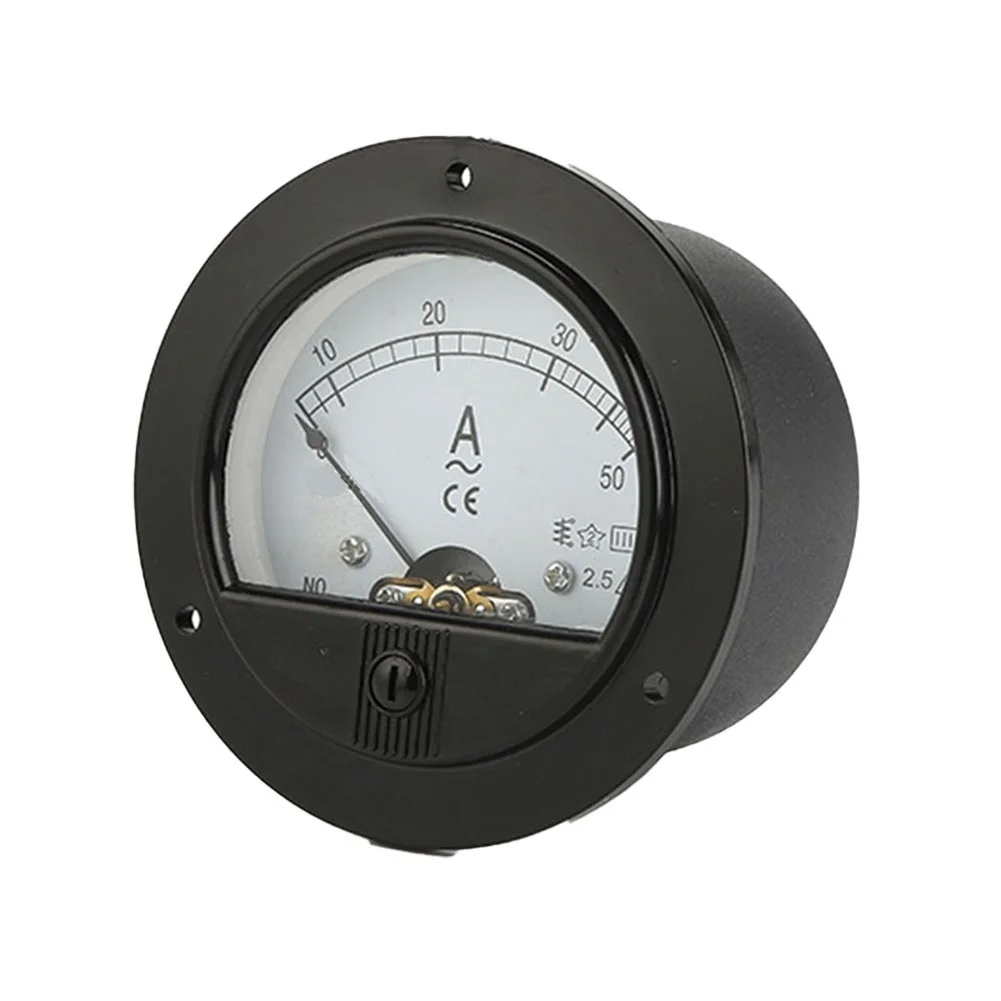 

1pc DH-65 Pointer Type AC Voltmeter Analog Voltmeter Round Panel Meter Voltage Meter Electrical Equipment Supplies Accessories