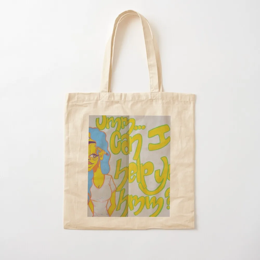 

Umm, Can I Help You Tote Bag Lady bag Lady bags Canvas Tote Bag