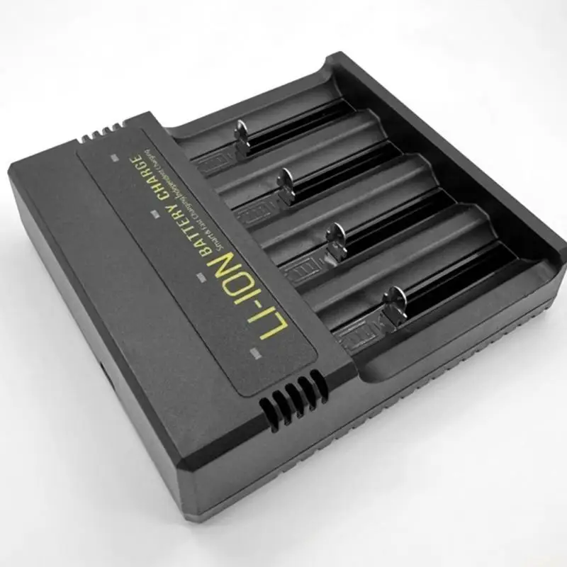 B03F USB C Efficient 4Slot 18650 Battery For Home Office And Outdoor Use
