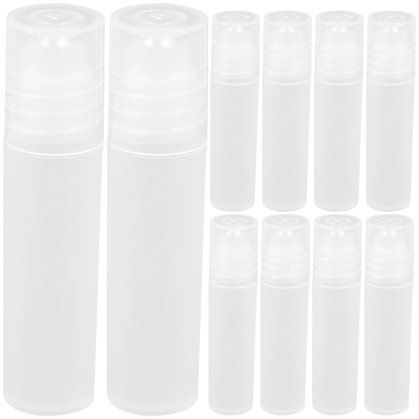 10 個プロフェッショナルロールオンボトル旅行用品空の香水容器ポータブル軽量コンパクト多機能