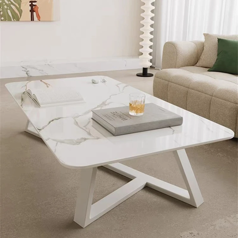 Household Modern Coffee tables balcony Square Commercial Small apartment tea table simple Living room tavolo soggiorno furniture
