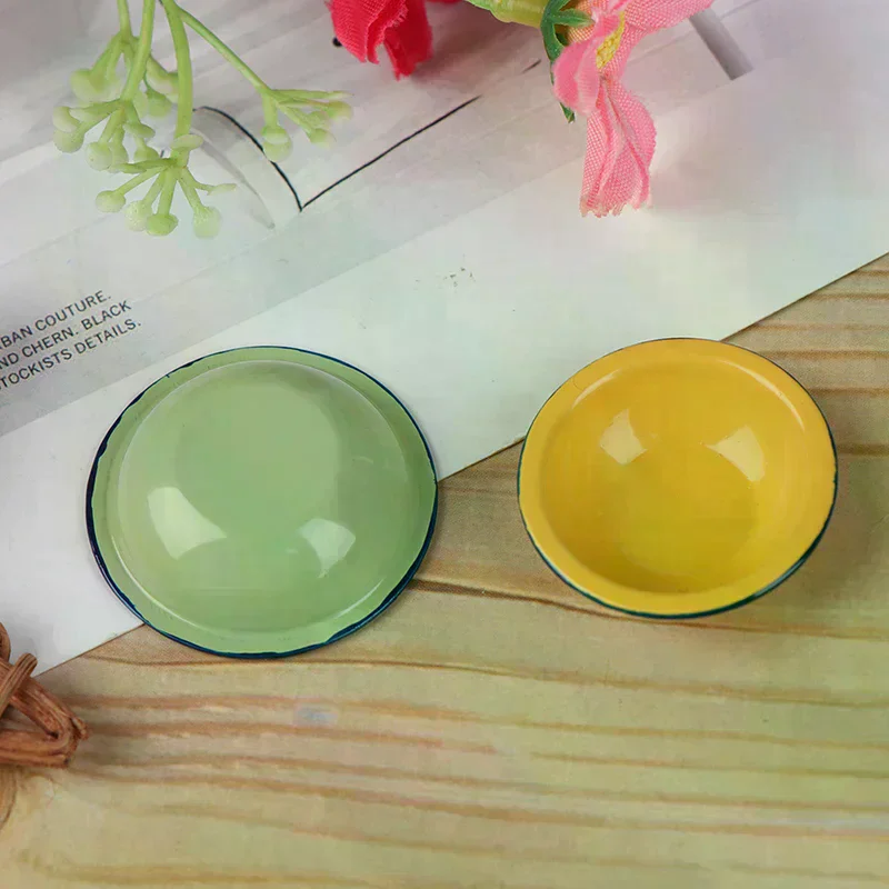 1/12 casa delle bambole in miniatura retrò mini pentole da zuppa accessori da cucina giocattoli