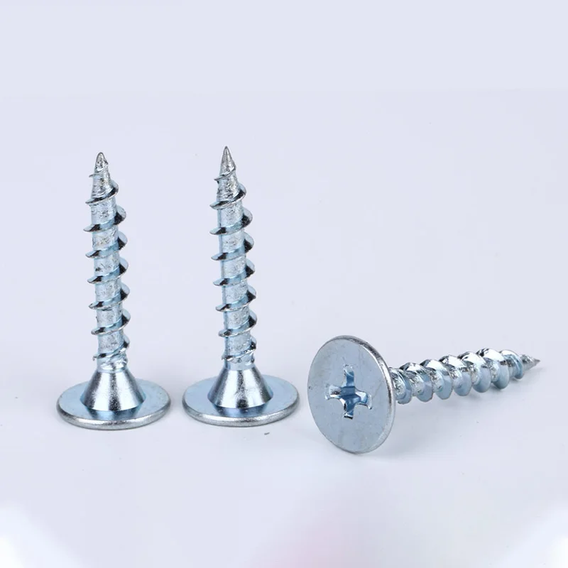 10000  pieces Wholesale Carbon Steel Cross Recessed Flat Head Colored Self Tappings Screws for Wood