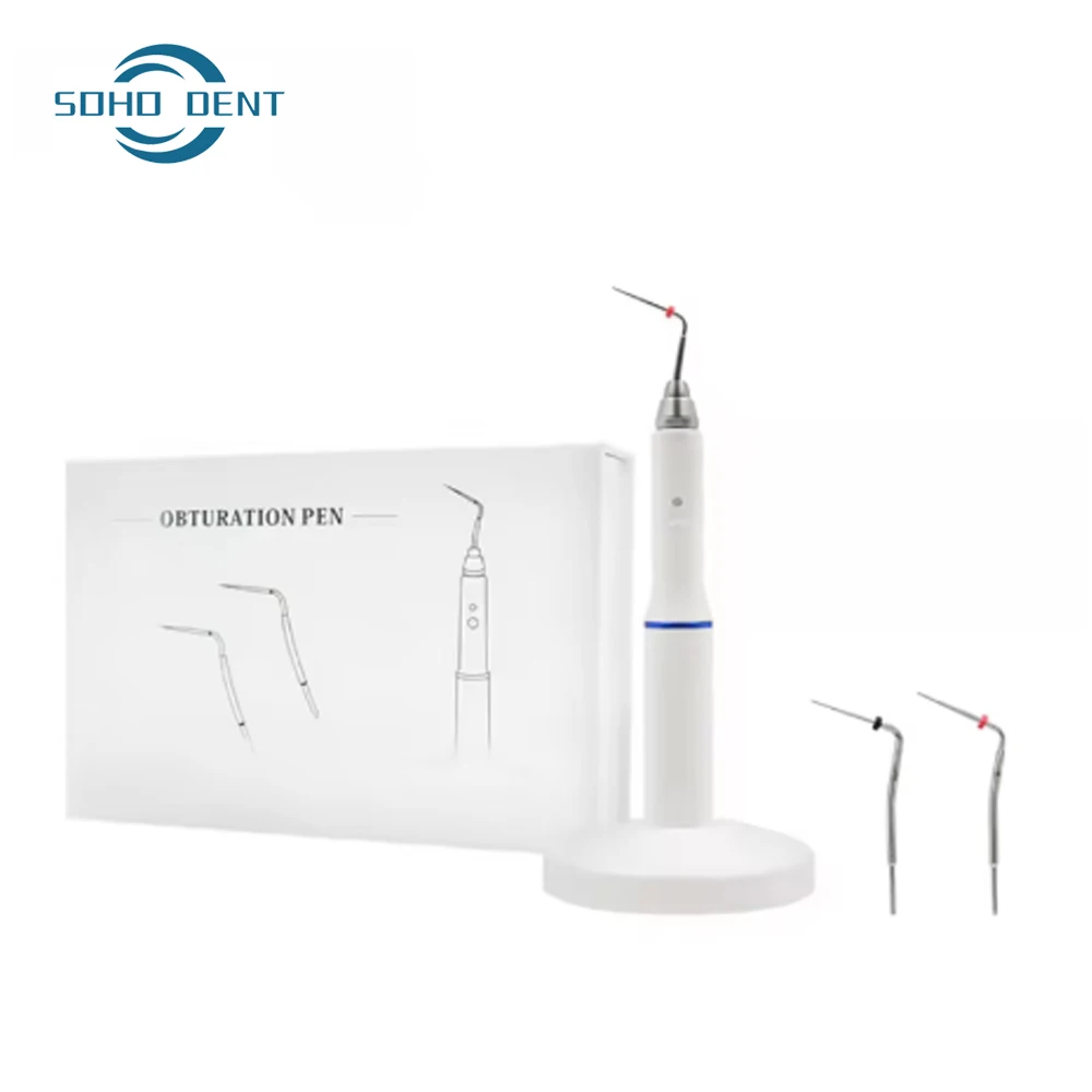 

Dental Cordless Gutta Percha Obturation Pen Root Canal Filling System 3 Second Rapid Heating 2 Tips Dental Gutta-Percha Cutter