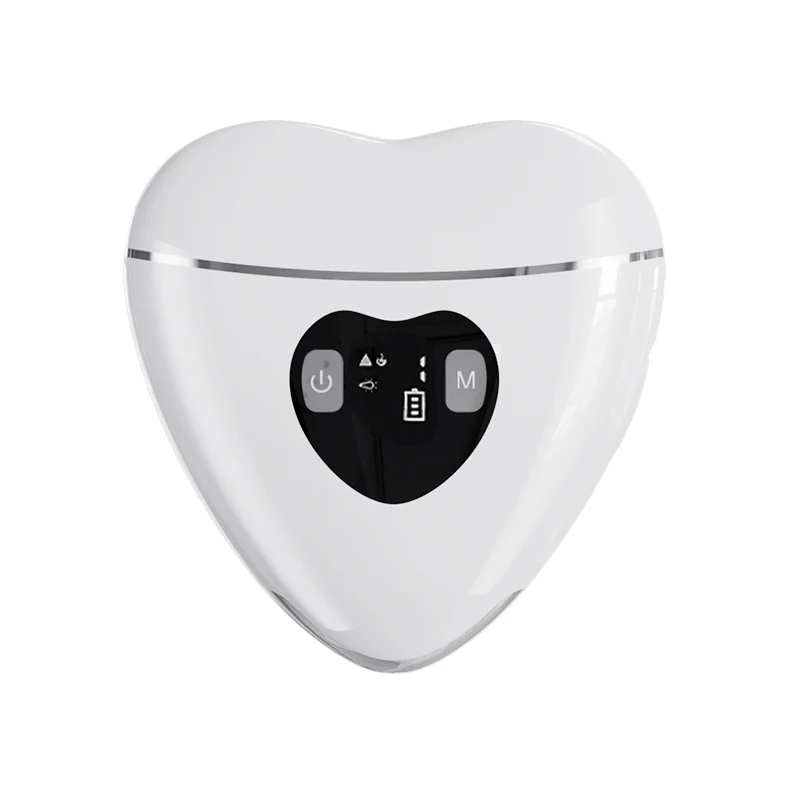 [Heart-Shaped] Dual Head EMS Facial Guasha Massager Portable USB Rechargeable Lifting Firming Skin Tightening
