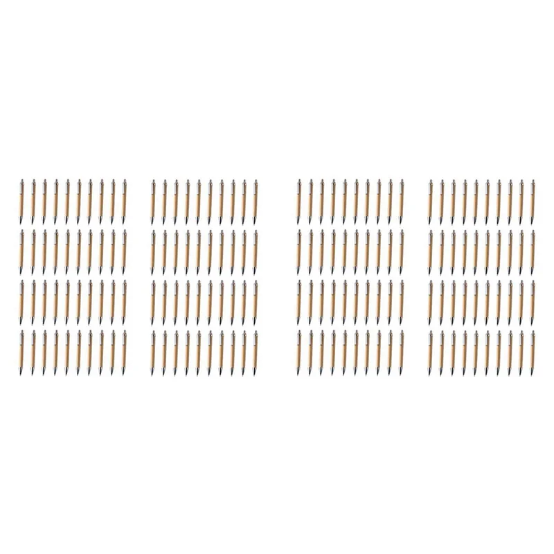 160-pcs-ballpoint-pen-set-bamboo-and-wood-writing-tools-80-pcs-black-ink-80-pcs-blue-ink