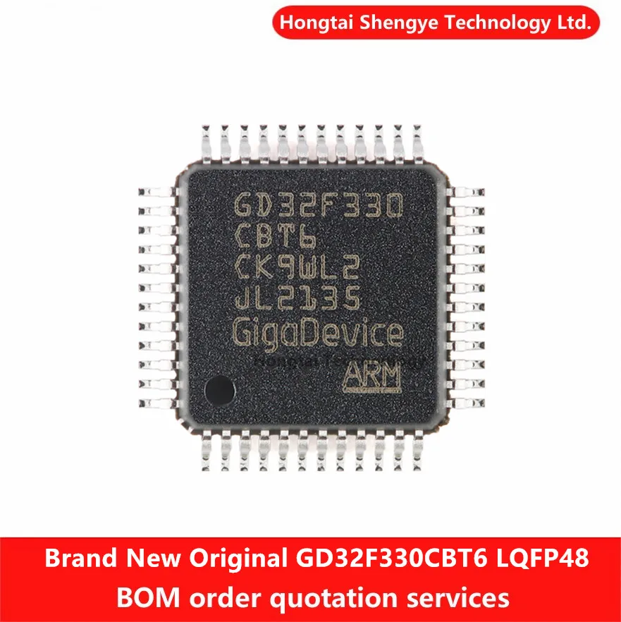 New Original GD32F330C8T6 LQFP-48 ARM Cortex-M4 32-bit Microcontroller-MCU Chip