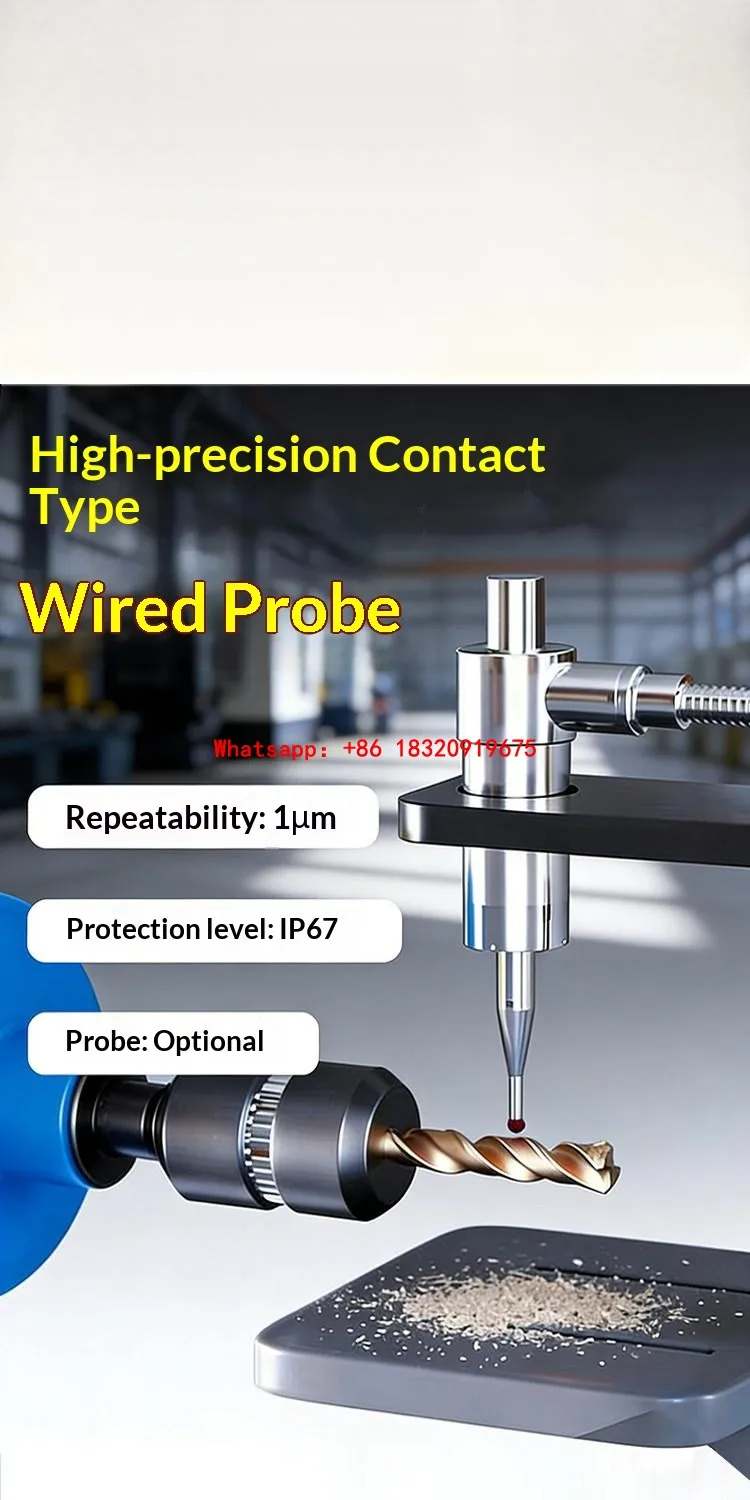 CNC Lathe and Machining Center Probes: In-process Inspection, Inner Bore Measurement, Edge Finding, and End Face Inspection