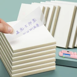 50 Sheets Transparent Waterproof Posted It Memo Pad Sticky Note Pads Notepads Posits for School Stationery Office Supplies