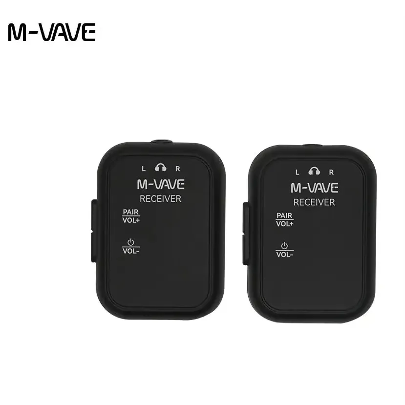 

M-VAVE WP-12 Guitar Accessories Earphone Monitor Lossless Transmission Stereo/Mono Recorder Transmitter Receiver Set