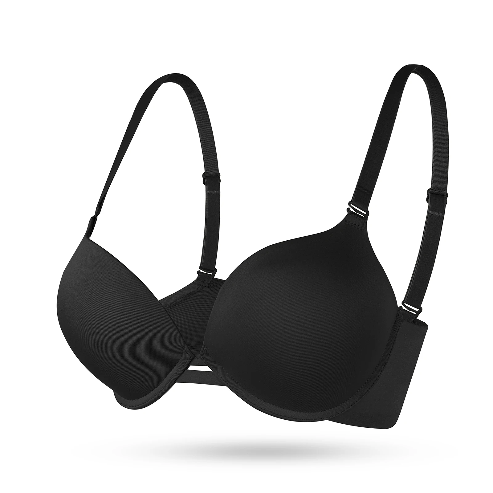 Ladies Add Two Cups Padded Push Up Bras For Women Seamless Underwire 3/4 A B C D E Cups 65 70 75 80 85 90 95 100