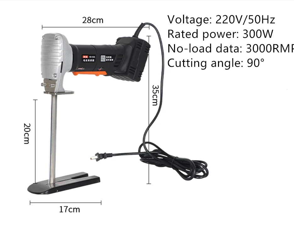 220V Electric sponge saw / sponge cutting machine rubber sponge reciprocating saw