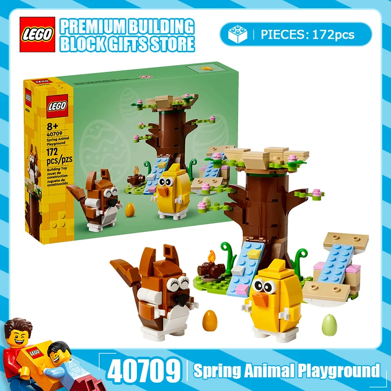 LEGO blocs de construction série créative 40709 parc d'animaux de printemps garçons et filles enfants Puzzle assemblage blocs de construction jouet cadeau