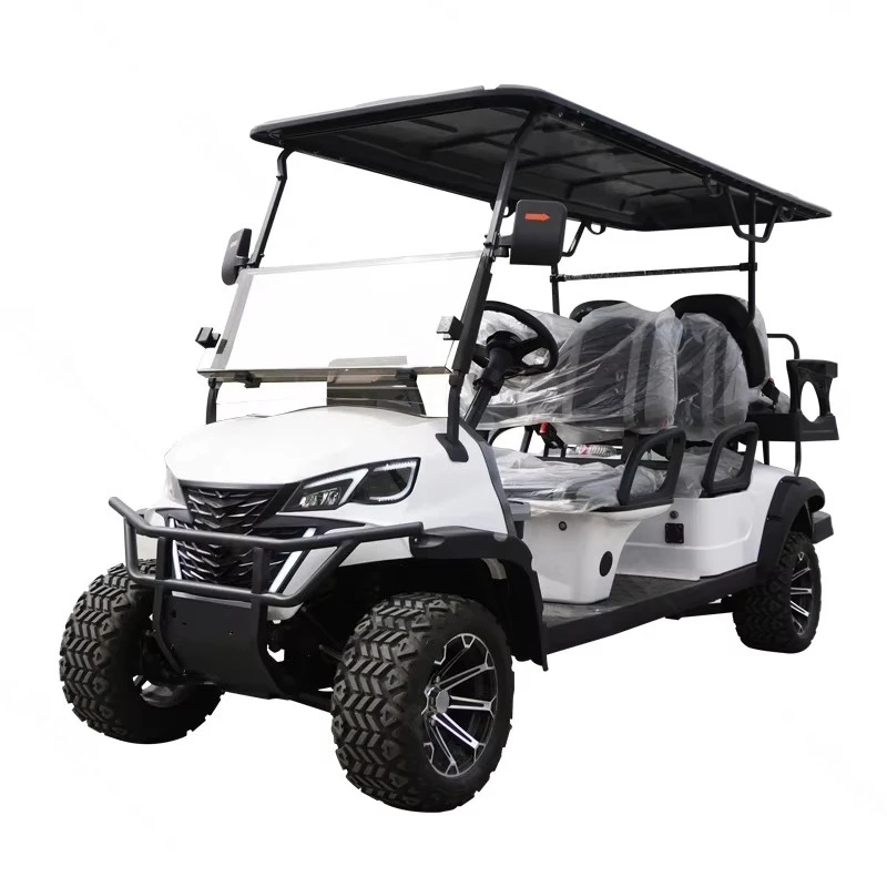 Good Price Cool Appearance Electric With Off-road Tires 6 Seaters 60V Affordable Price 4 Wheeled