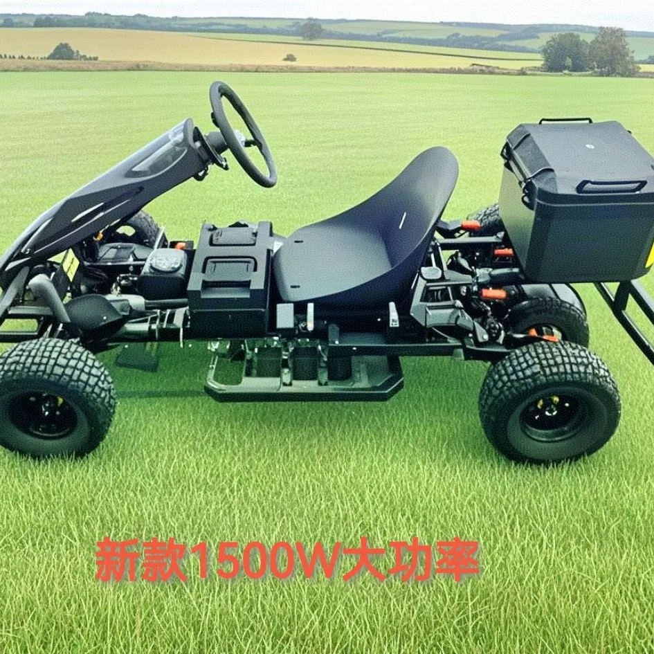 Electric Kart, 4-Wheel All-Terrain Vehicle, Adult High-Power ATV, Off-Road Buggy, Tourist Scenic Area Utility Vehicle