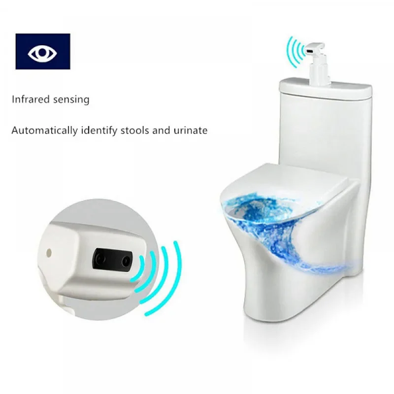 

Motion-Sensing Auto Flush Valve for Toilet, Intelligent Water-Efficient IR Sensor Stool Flusher,J18246