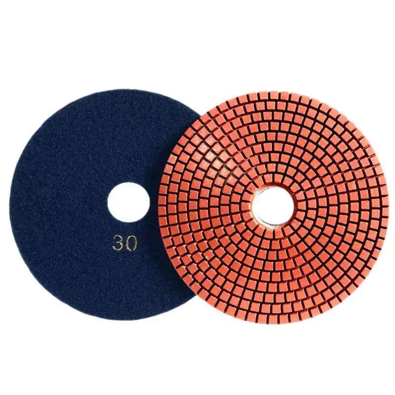 

1pc 6" 150mm Diamond Polishing Pad Wet Polishing Pads Flexible Granite Marble Stone Concrete Grinding Discs Polish Tools