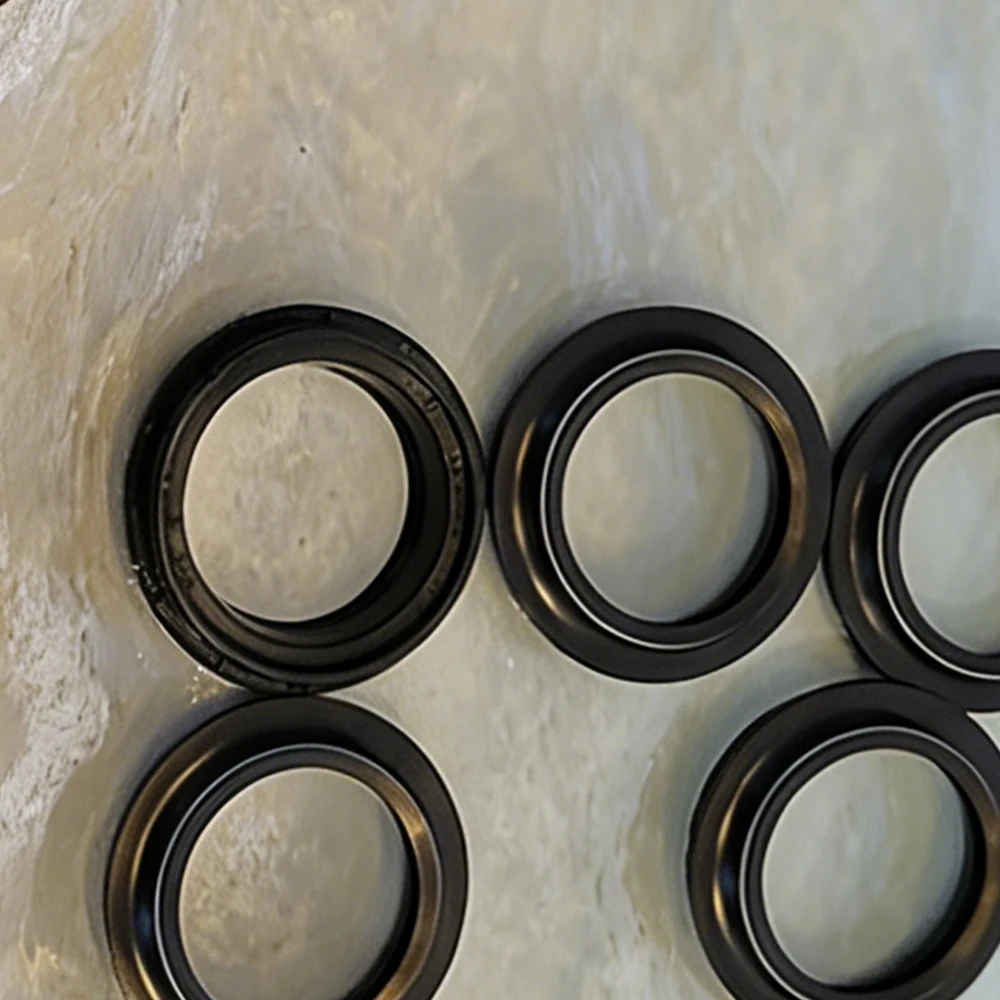 

41x54x11 41 54 11 NBR Front Fork Damper Oil Seal and 41*54 Dust Seals For Honda NT650 Hawk GT NTV650 DEUVILLE REVERE NTV NT 650