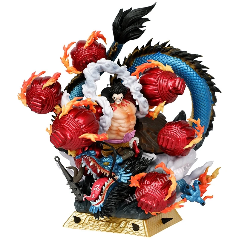 

Hot 24cm Anime One Piece Figure Gear 4 Luffy Kaido Gk Acton Pvc Statue Model Figurine Collecte Decorat Doll Toys Kid Xmas Gifts