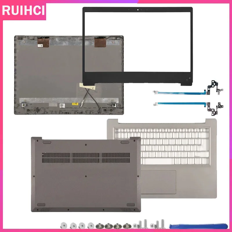 

For Ideapad S145-14 S145-14IWL V14-IWL 2019 NEW Laptop LCD Back Cover Front Bezel Palmrest Bottom Case Hinges S145-14IWL
