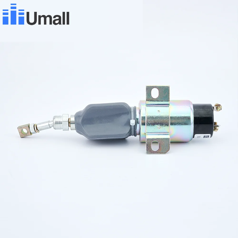 Diesel Engine  Stop Solenoid Valve 1751 Electronic Flameout Fuel Cut Off Shutdown Switch Generator Accessories Parts DC12V 24V