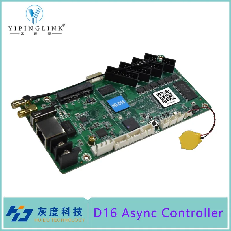 

HUIDU HD-D16 Full Color Asynchronous Control System with Wi-Fi Module for Small Size LED Screens Car Screen