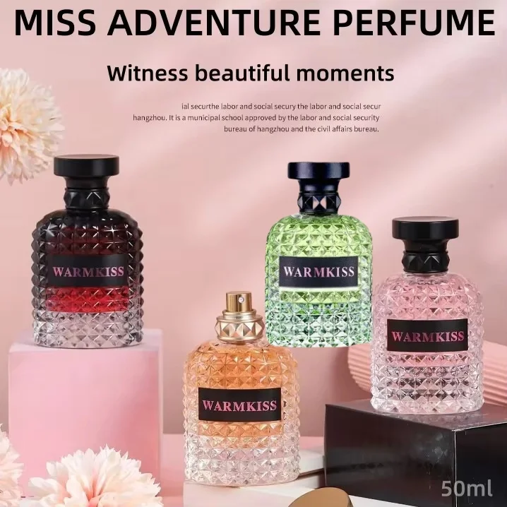 Profumo elegante da 50 ml Lady Day Rose, Miss Donna, Miss Adventure, Fragranza Miss Casual, spray profumato duraturo