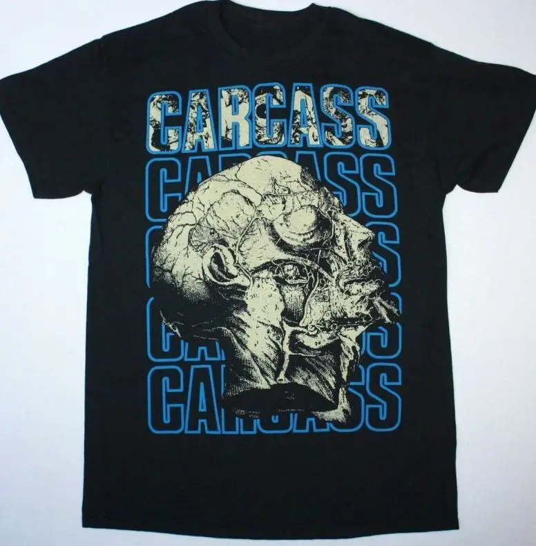 Carcass Necro Head New Black Cotton T Shirt S 5Xl