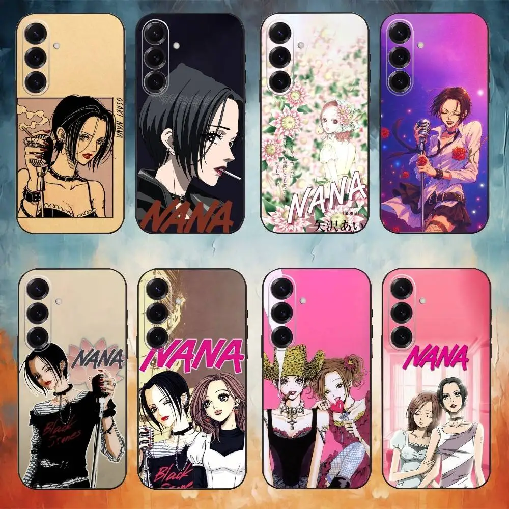 Oosaki N-Nana Phone Case For Samsung Galaxy A91,80,73,72 ,71,53,52,32 ,31,22,21s,20,Soft Black Case