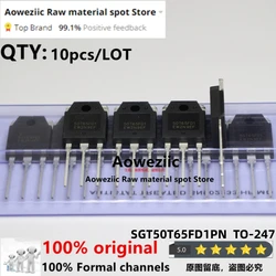 Aoweziic 2021+ 100% New Imported Original  SGT50T65FD1PN  50T65FD1   TO-247  IGBT Transistor  50A 650V