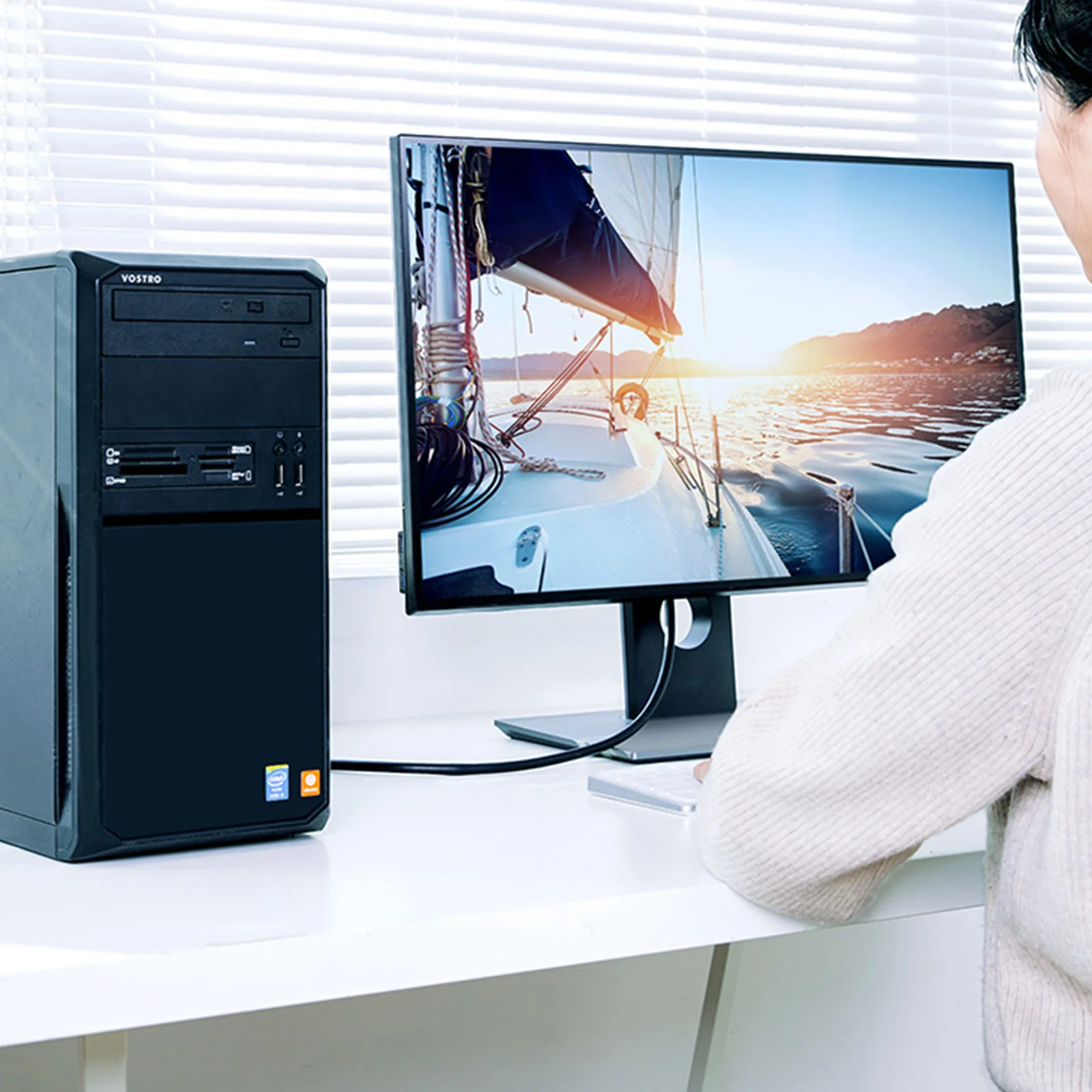 

2Pcs 15m Vga Cable for Pc Laptop Monitor Projector Durable High Quality Material Simple Comfortable Appearance