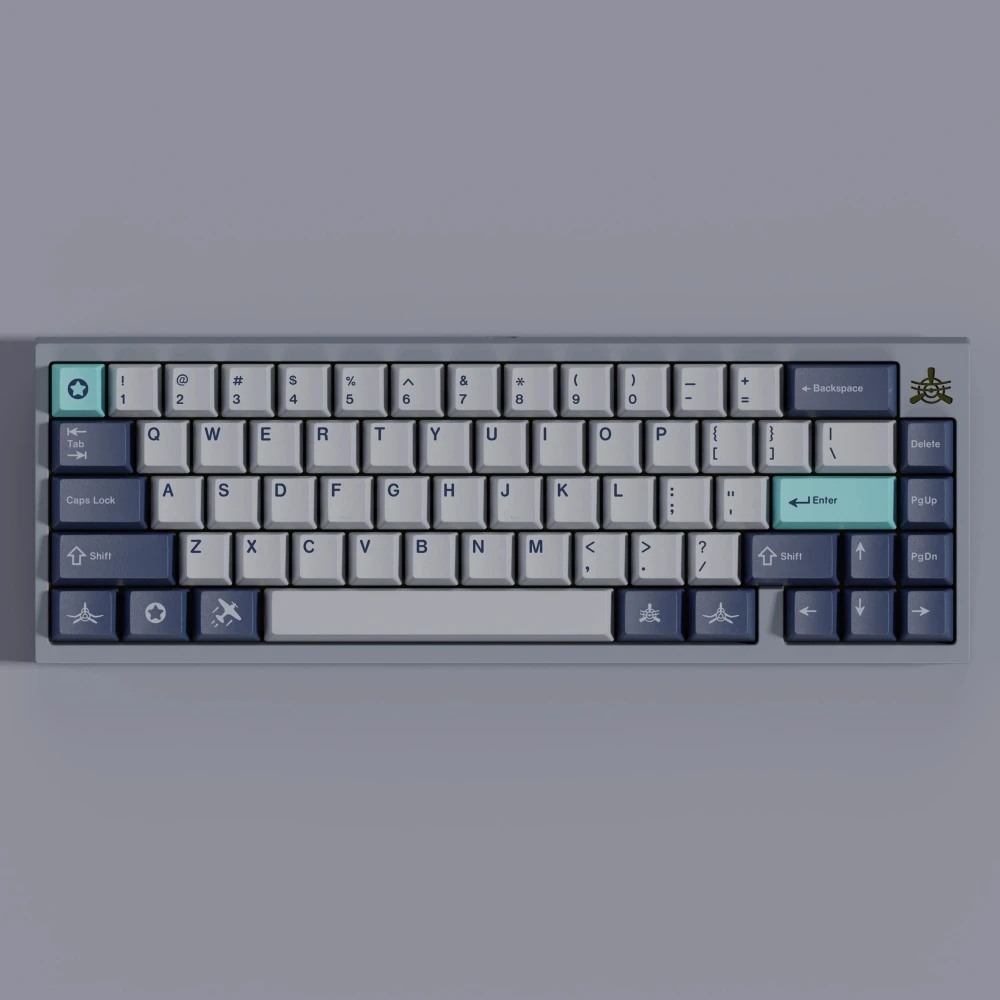 PBT キーキャップ GMK パシフィックチェリープロファイル染料昇華 MX スイッチメカニカルキーボードダブル B 分割 7U スペースバー
