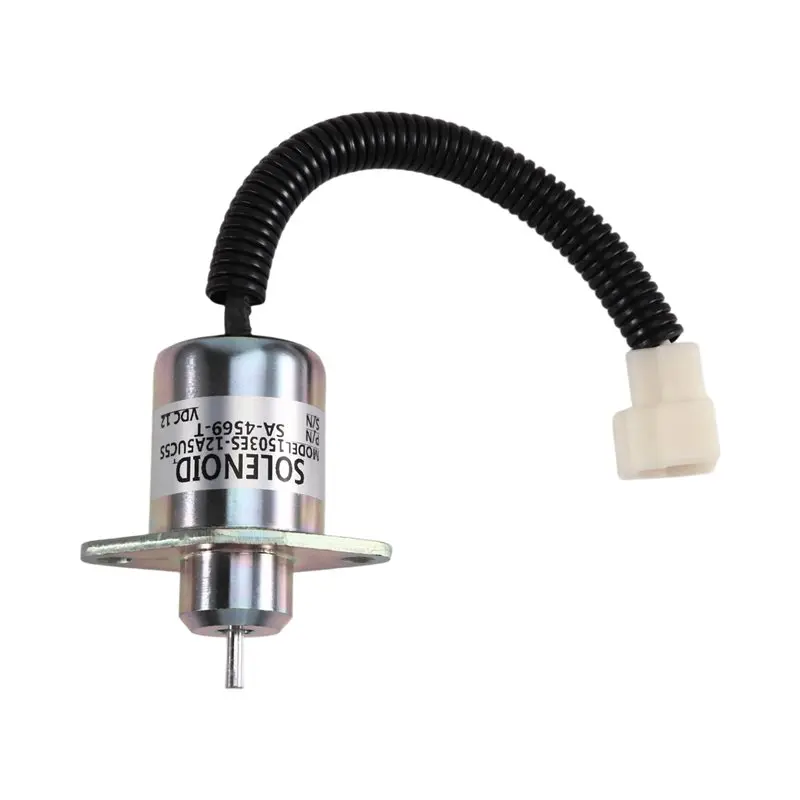 12V Fuel Shut Off Solenoid 1503ES-12A5UC5S For Kubota 05 Series D905 D1005 V1205 V1305 V1505 17594-6001-4 17454-60010-T61C