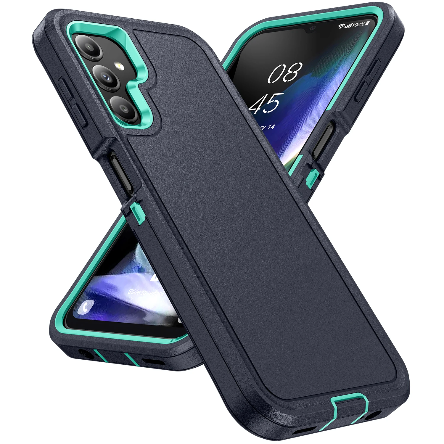 Case for Samsung Galaxy A15 A14 A13 A04S A54 A53 5G 4G Heavy Duty 3in1 Shockproof Anti-Scratch Rugged Protective with Full Cover