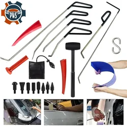 Auto Dent Repair Rod Hook Tool Paintless Dent Repair Car Dent Repair Kit Hail Hammer Dent Removal Kit for Automotive Dent Repair