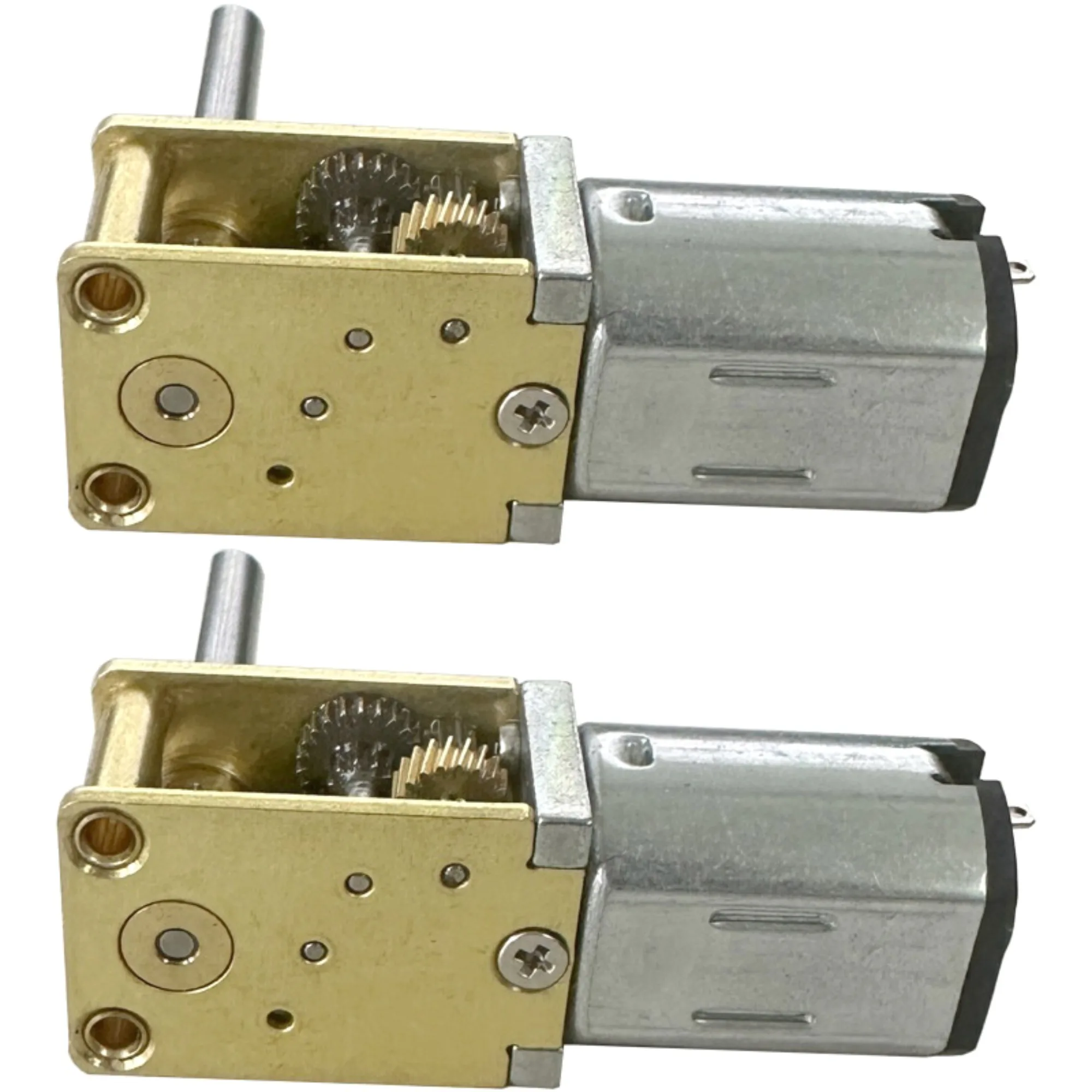 Cepillo DC Motor Mini Motor de engranaje Micro Reductor de engranajes helicoidales Cepillo DC Motor Dispositivos electrónicos 1218-N20 DC 12V (a 6V 3V)