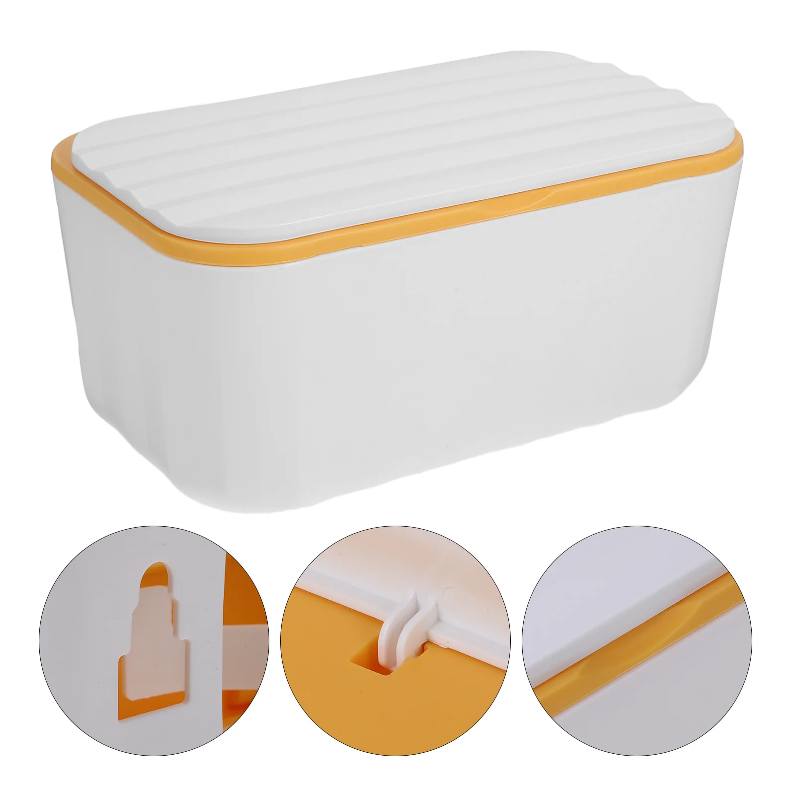 

Tissue Box Cover Rectangular Waterproof Dustproof Living Room Office Napkin Holder Paper Towel Container Storage Case