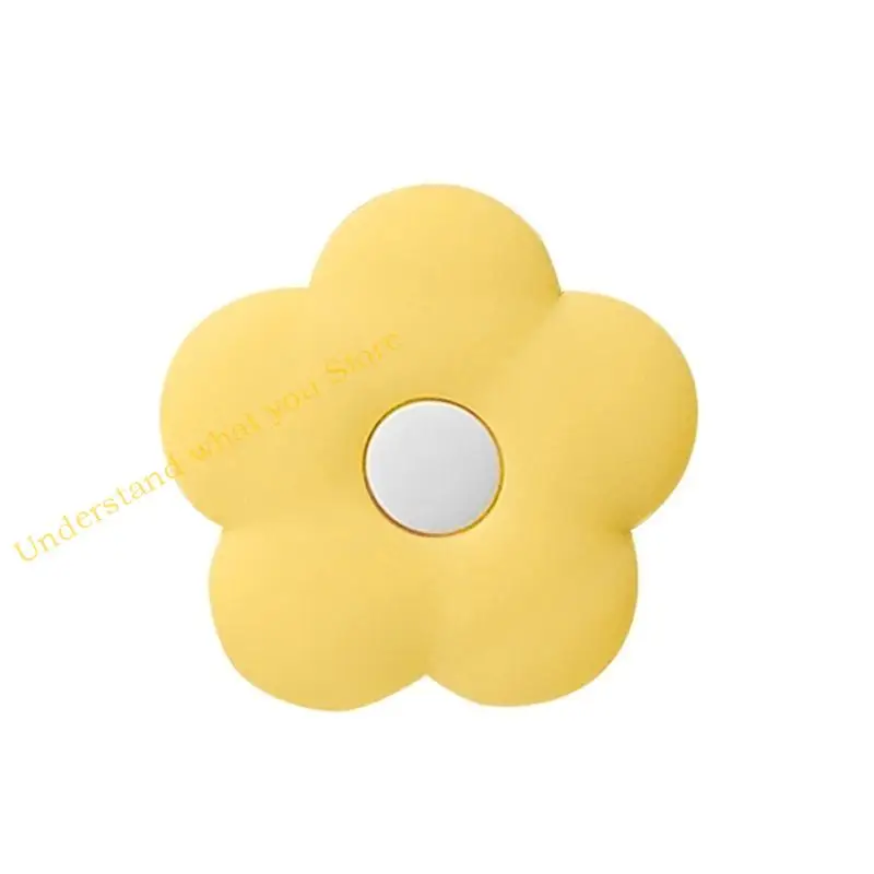 J60A Mini Simple Silicone Small Flower Pleging Phowing Teling Ring Stand Mobile Stand