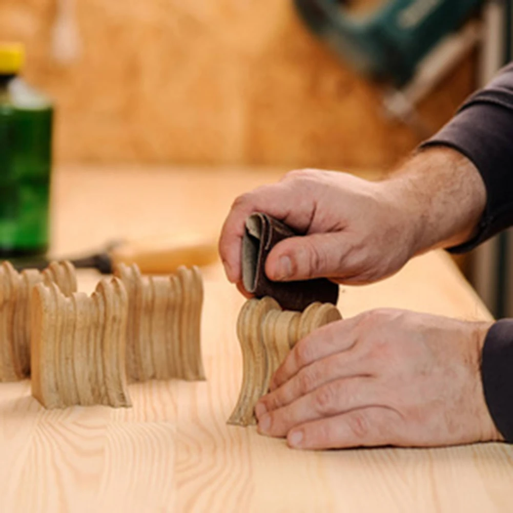 مجموعة مكعبات الصنفرة اليدوية المحيطة مكونة من 7 قطع لتلميع الخشب وإصلاح الأثاث وتطبيقات الإعداد #3