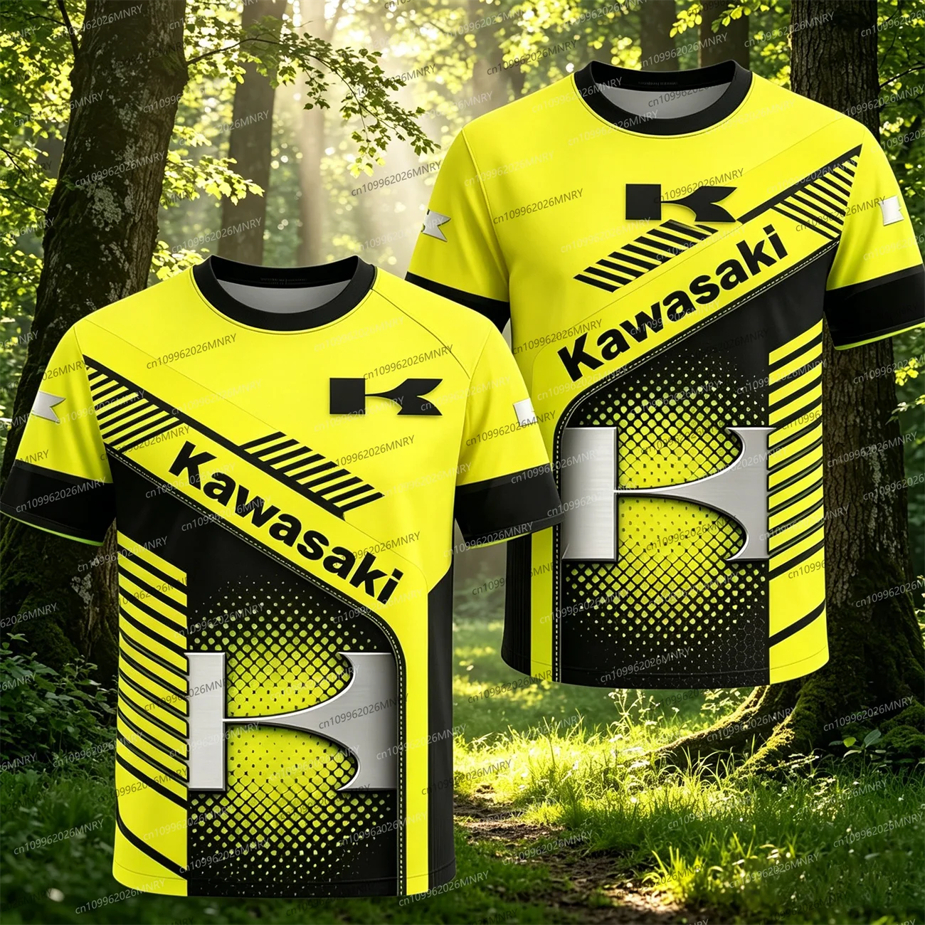 

Kawasaki Motorcycle Racer Riding t shirt Men Oversized t-shirt Short Sleeve Women T-Shirt Oversized Clothing Top Men clothing