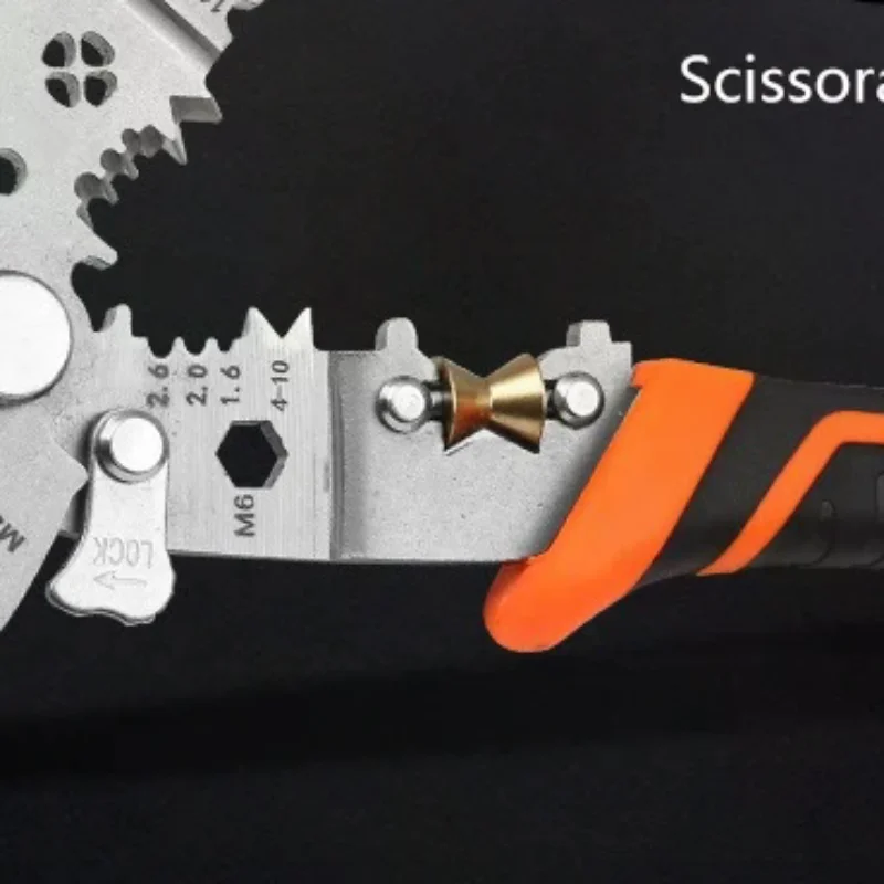 

Многофункциональные плоскогубцы для электриков 28 в 1, для разделения проводов и зачистки проводов, специализированные для электриков, разделение кабелей, резка