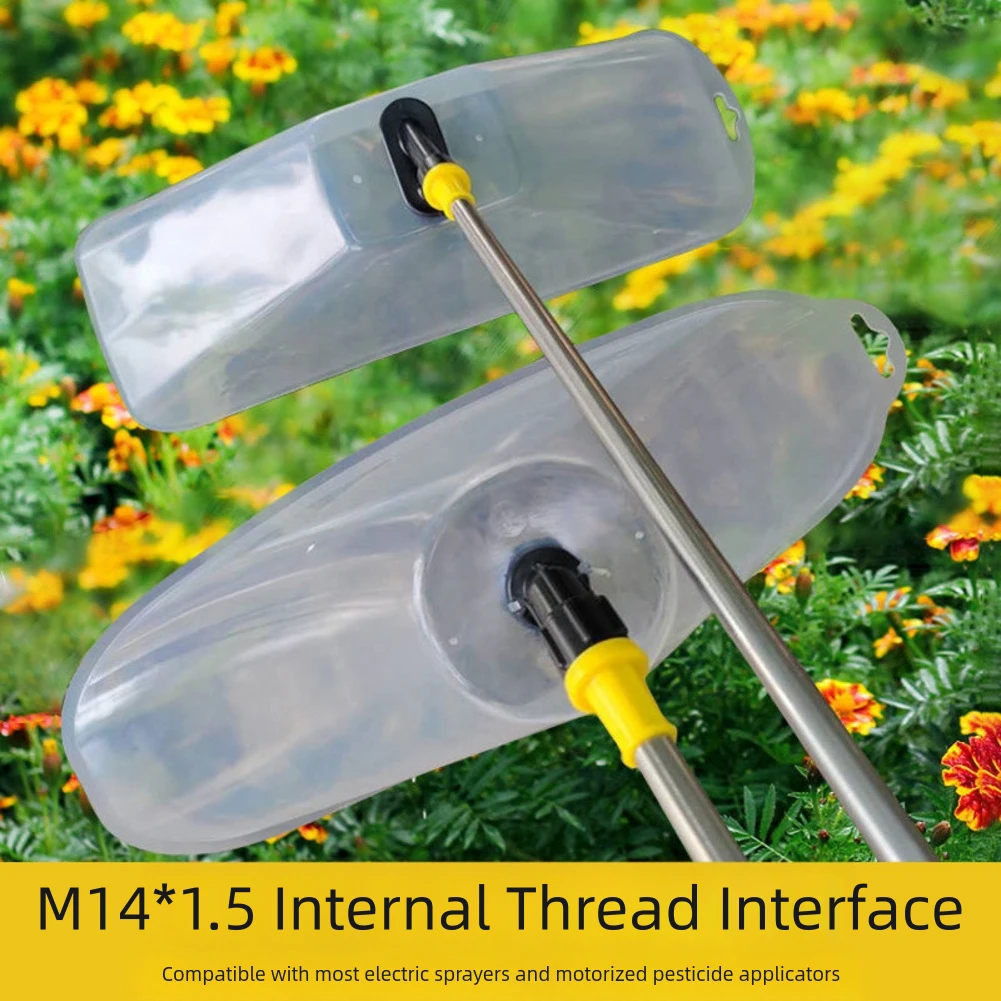 

2 шт. ветрозащитный распылитель, сельскохозяйственный электрический распылитель, насадка для полевого веерообразного распылителя для электрического распылителя