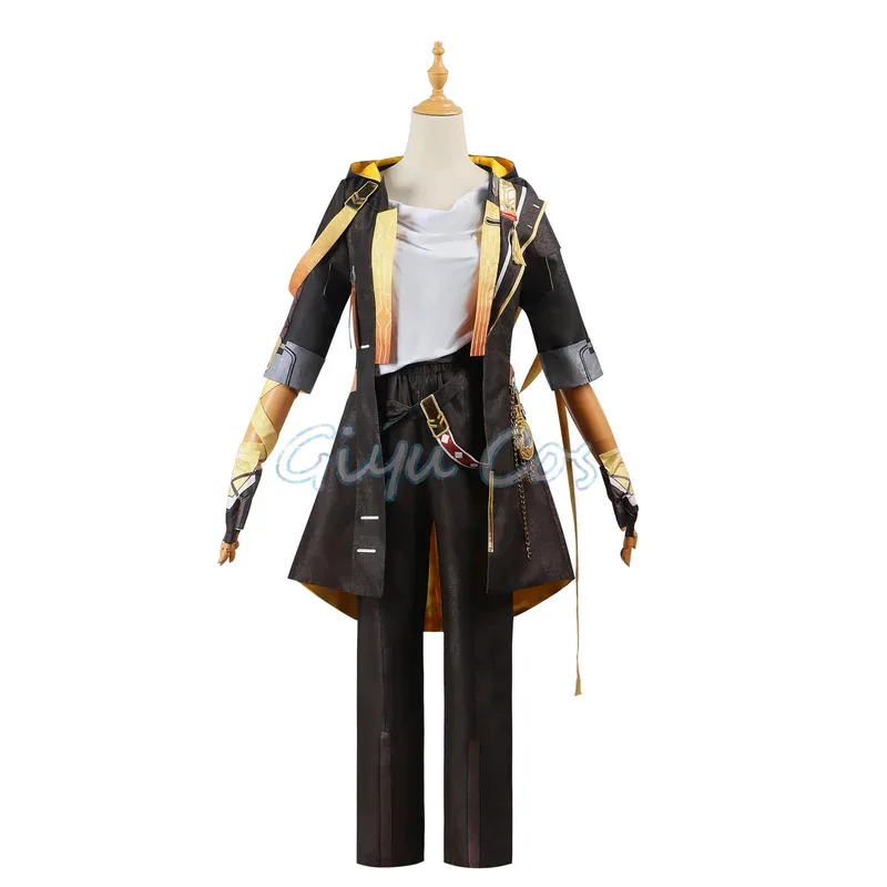 AD1 Trailblazer Cosplay Costume Honkai Star Rail Carnival Uniform Wig Anime Halloween Costumes Men Game Character Outfits5@rD~