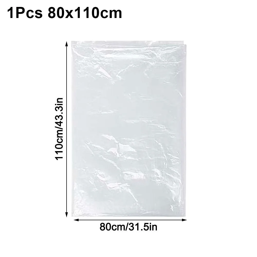 1Pcs Thickened Plastic Moving Bag Large-capacity S/M/L/XL/XXL Clothes Quilt Storage Bag Waterproof Transparent