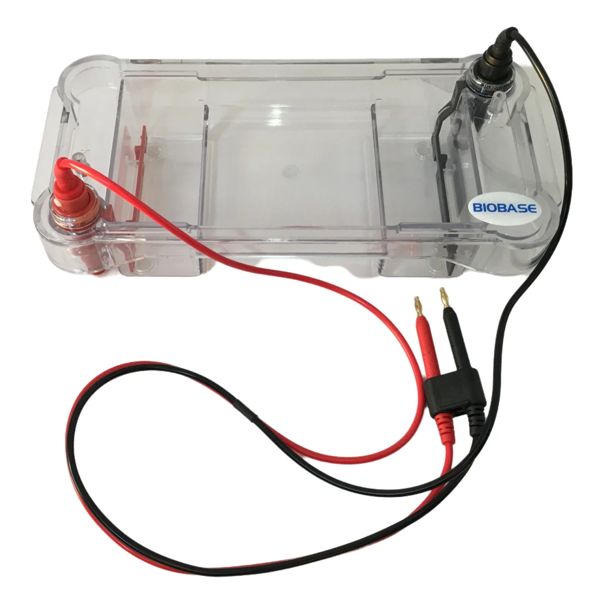 Tanque eletroforético horizontal de pesquisa de biologia molecular de laboratório usado para detecção, segurança e testes moleculares