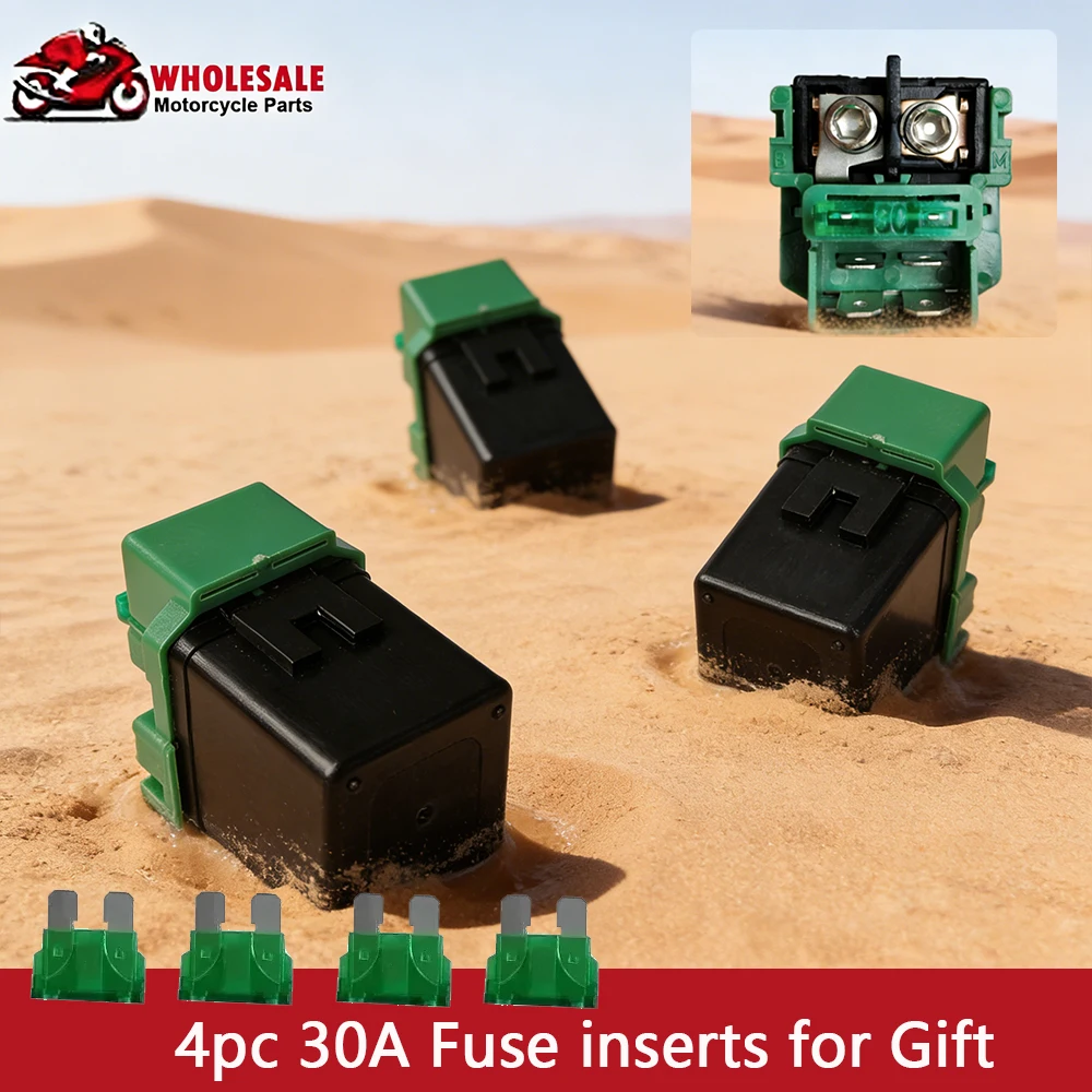 

1pc/2pc/4pc Motor Starter Solenoid Relay for HONDA CBF250 2004 CBR400 NC29 CBF500 2004-2007 CBF600 CB750SC CB900 CB1000 CB1300