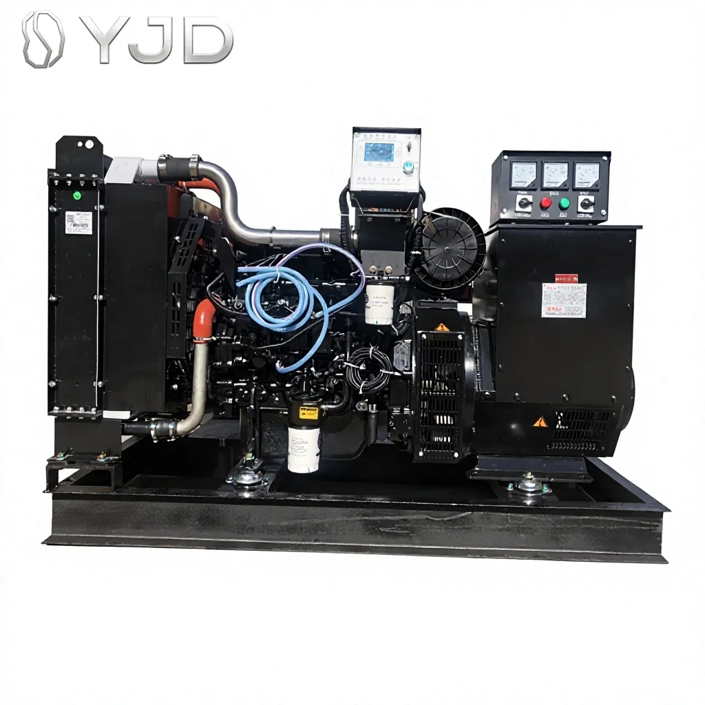 Generador Diésel WP2.3D48E200 de 48KW 60KVA, Tipo Abierto, Arranque Automático con ATS, Certificado CE, Fuente de Alimentación 50/60Hz