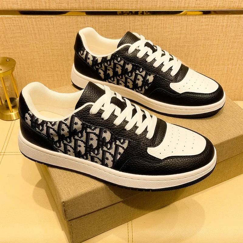 

VIPOL Men's genuine leather casual board shoes, high-quality top-grade walking shoes, casual and fashionable sports shoes