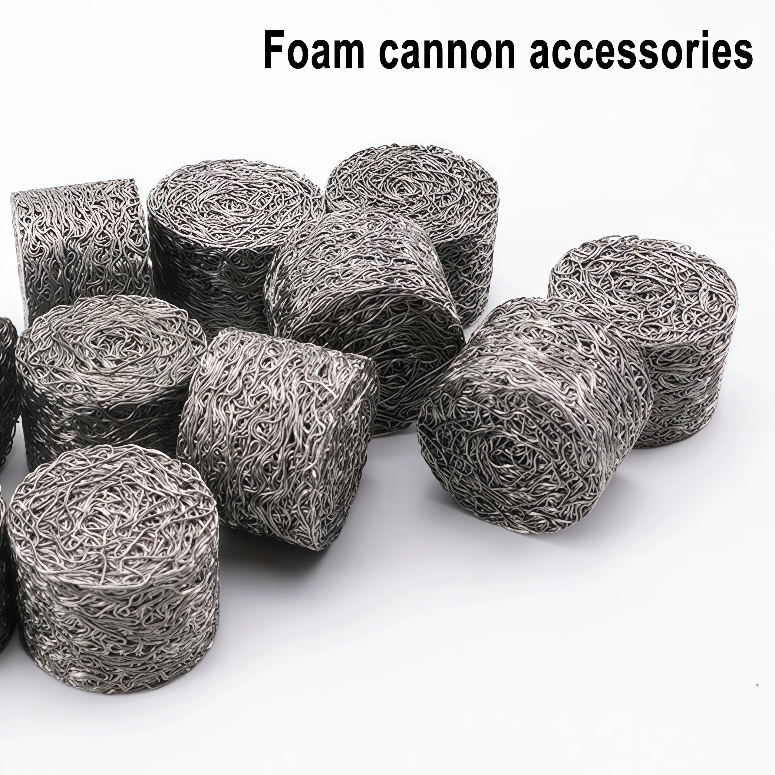 3.7/5 Grams 10 Pcs Foam Lance Mesh Filters Stainless Steel Tablet Automobiles Replacement Generator Accessories Camping Car Wash