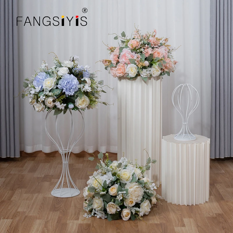 

Artificial Flower Ball Match Same Garland Flower Wreath Decor Wedding Arch Backdrop Table Centerpiece Silk Rose Hydrangea Flower